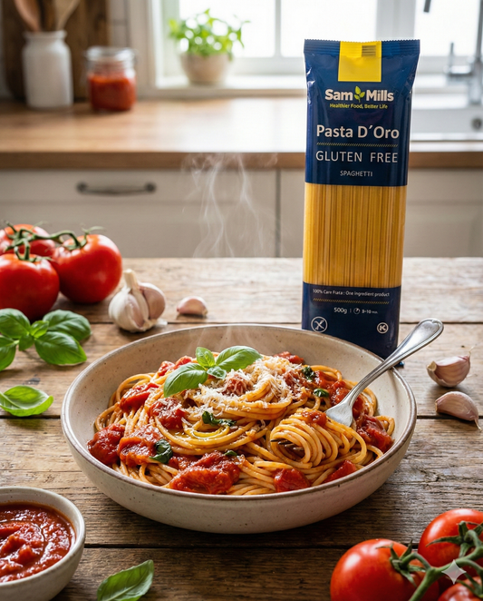 פסטה על השולחן ב-20 דקות: מתכון הספגטי הקלאסי ברוטב עגבניות שאף אחד לא ינחש שהוא ללא גלוטן